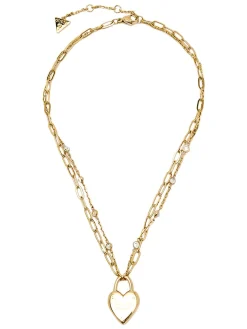 ALL YOU NEED IS LOVE Collana con charm a forma di cuore