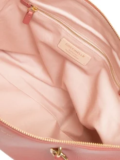 ALPHA Borsa shopping in pelle martellata