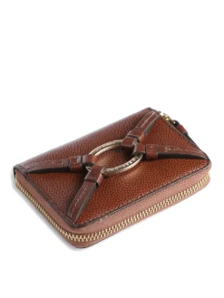 AMELIA Portafoglio mini zip around in pelle