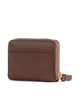 AMELIA Portafoglio mini zip around in pelle