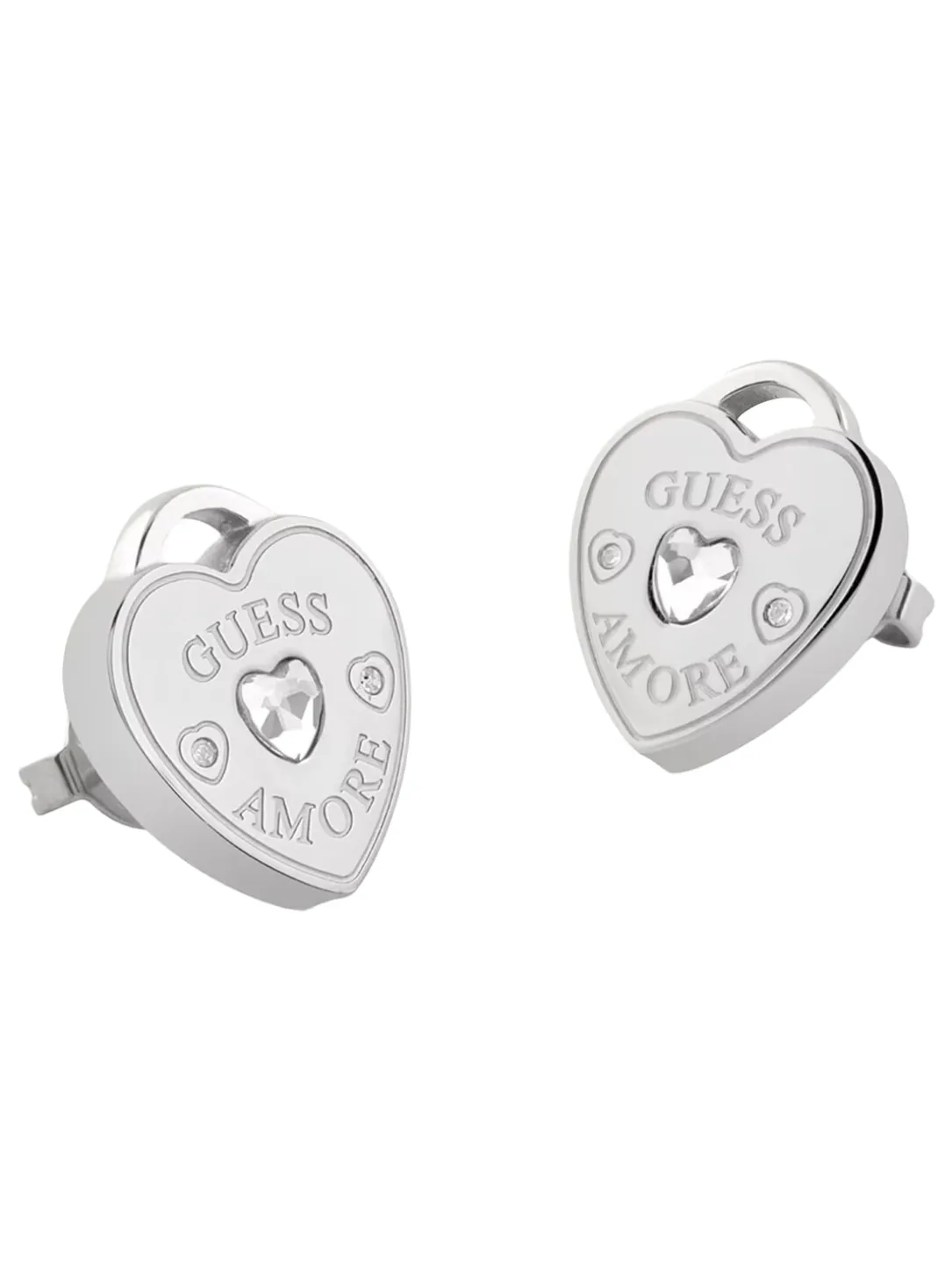 AMORE Orecchini, charm a cuore