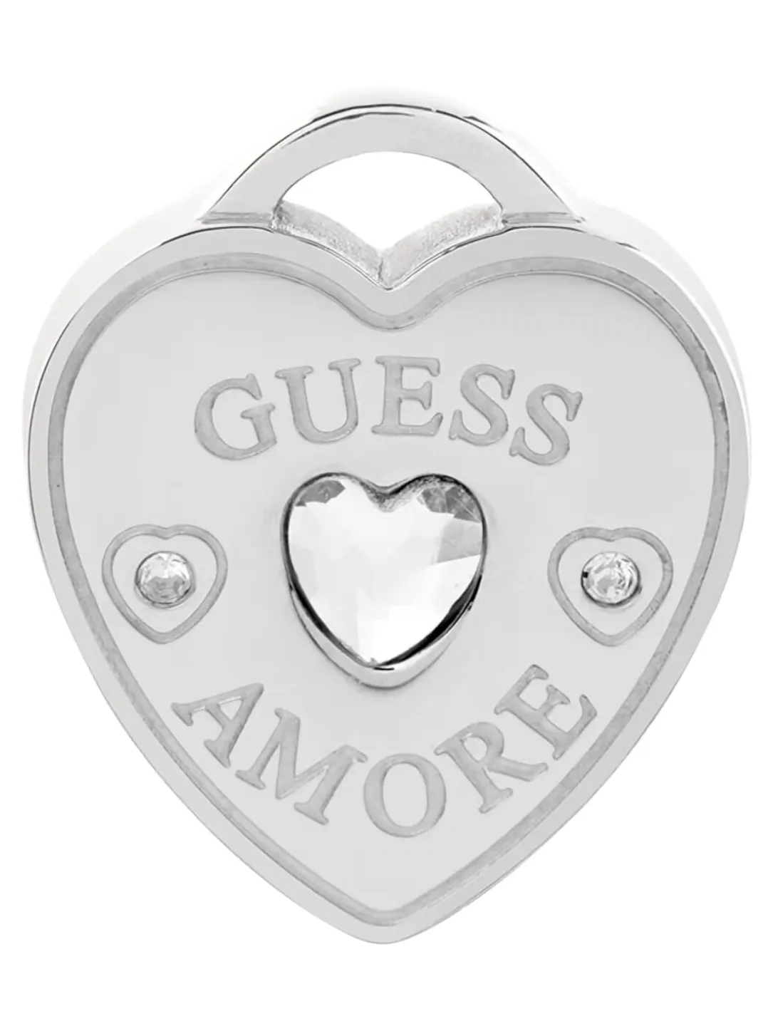 AMORE Orecchini, charm a cuore