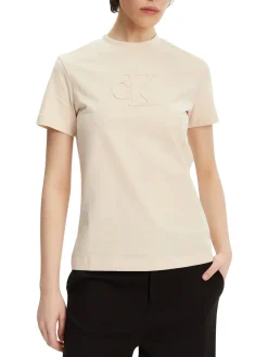 APPLIQUE REGULAR T-shirt in cotone, a manica corta