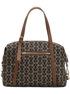 AUDREY Borsa a spalla logo all over