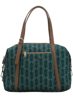 AUDREY Borsa a spalla logo all over