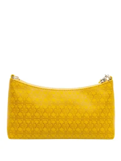 AURA COATED MONOGRAM Mini Bag a tracolla