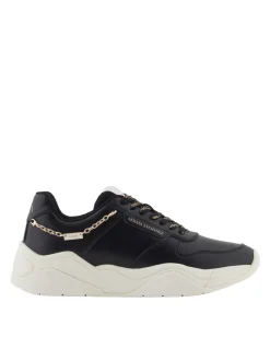 A|X Chain Sneakers in pelle