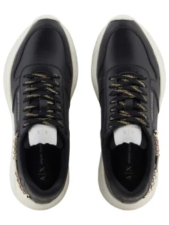 A|X Chain Sneakers in pelle