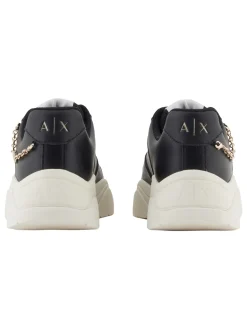 A|X Chain Sneakers in pelle