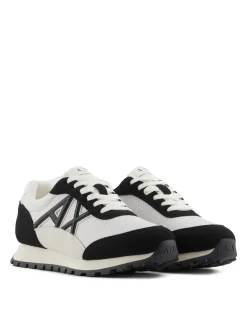 A|X Sneakers mesh con logo a contrasto