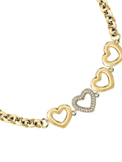 BAGLIORI Bracciale 4 charm cuore