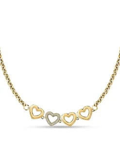 BAGLIORI Collana gircollo 4 cuori