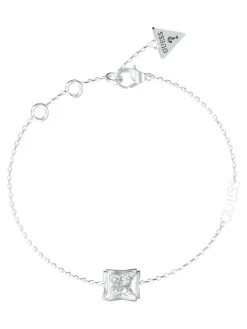 BAMBOO Bracciale, charm singolo centrale e logo
