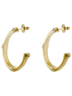 BAMBOO Orecchini yellow gold