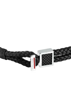 BANDY Bracciale uomo in pelle intrecciata