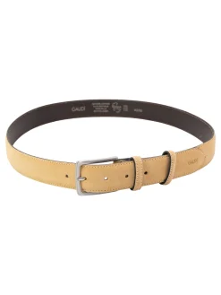 BASIC Cintura in pelle, Made in Italy