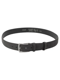 BASIC Cintura in pelle, Made in Italy