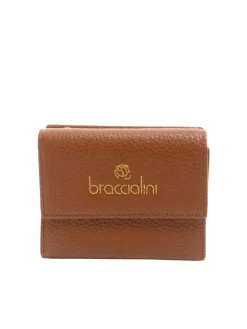 BASIC Portafogio compatto in pelle
