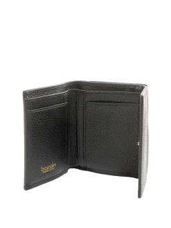 BASIC Portafogio compatto in pelle
