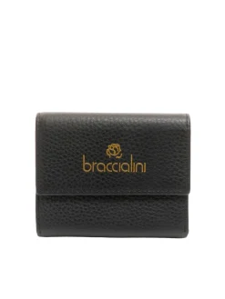 BASIC Portafogio compatto in pelle