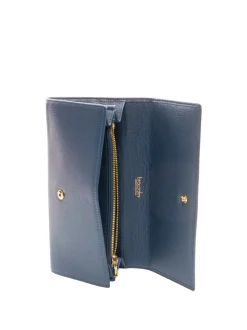 BASIC Portafoglio continental in pelle