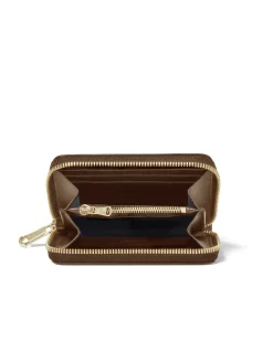 BASIC Portafoglio piccolo in pelle zip around