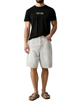 BASIC T-shirt a manica corta, in cotone