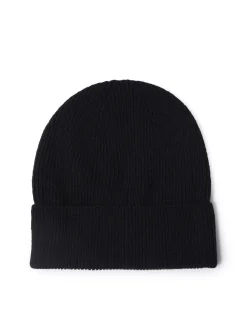 BEANIE Berretto a coste in misto lana