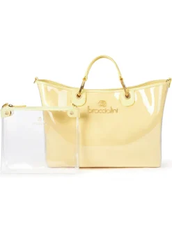 BETH JELLY Borsa a mano lucida con bustina