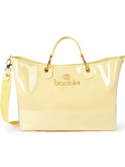 BETH JELLY Borsa a mano lucida con bustina