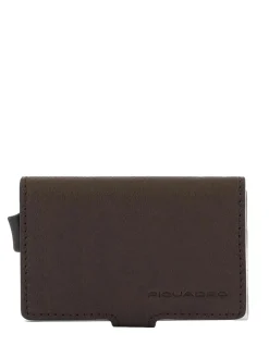 BLACK SQUARE Astuccio portacard in pelle