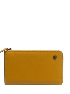 BLACK SQUARE Astuccio portamonete in pelle