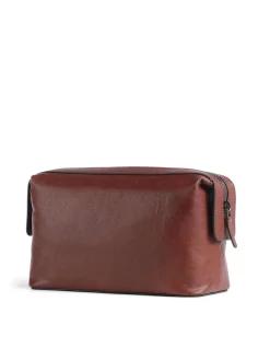 BLACK SQUARE Beauty Case in pelle