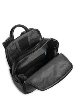 BLACK SQUARE Zaino in pelle porta pc 14"