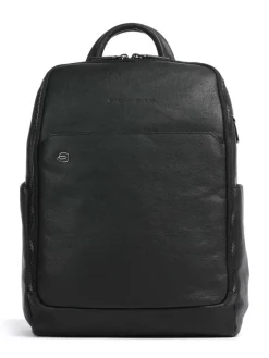 BLACK SQUARE Zaino in pelle porta pc 14