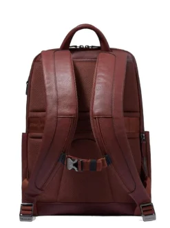 BLACK SQUARE Zaino in pelle porta pc 14"