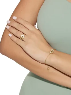 BLOOMING SUMMER Bracciale con due cerchi intrecciati