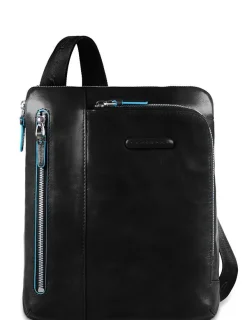 BLUE SQUARE Borsello in pelle porta iPad