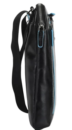 BLUE SQUARE Borsello in pelle porta iPad