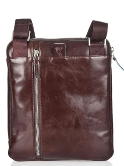 BLUE SQUARE Borsello in pelle porta iPad