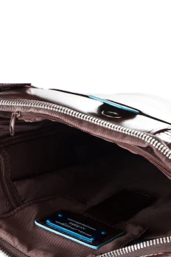 BLUE SQUARE Borsello in pelle porta iPad