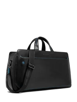 BLUE SQUARE Borsone in pelle