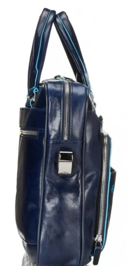 BLUE SQUARE Cartella in pelle porta PC 14