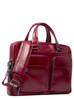 BLUE SQUARE Cartella in pelle porta PC 14"