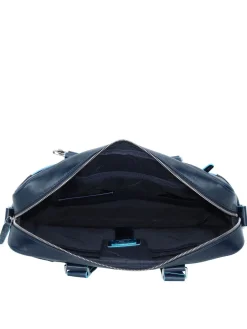 BLUE SQUARE Cartella in pelle, porta PC 14"
