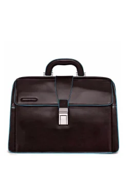 BLUE SQUARE Doctor Bag in pelle