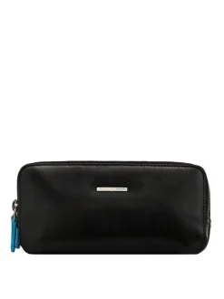 BLUE SQUARE Mini borsello in pelle 3 zip