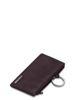 BLUE SQUARE Portachiavi astuccio in pelle