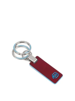 BLUE SQUARE Portachiavi in pelle