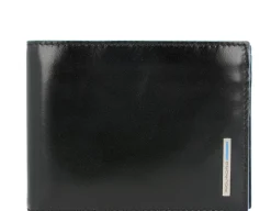 BLUE SQUARE Portafoglio in pelle con RFID